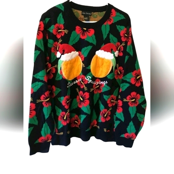 Alex Steven's Ugly Christmas sweater S NWT   unisex - Picture 1 of 16